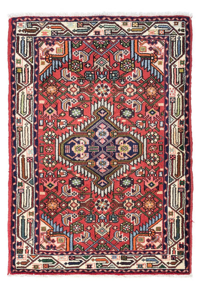 Hosseinabad Teppich 80x125cm - Perserteppich - rot