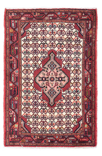 Hosseinabad Teppich 80x125cm - Perserteppich - beige – product image