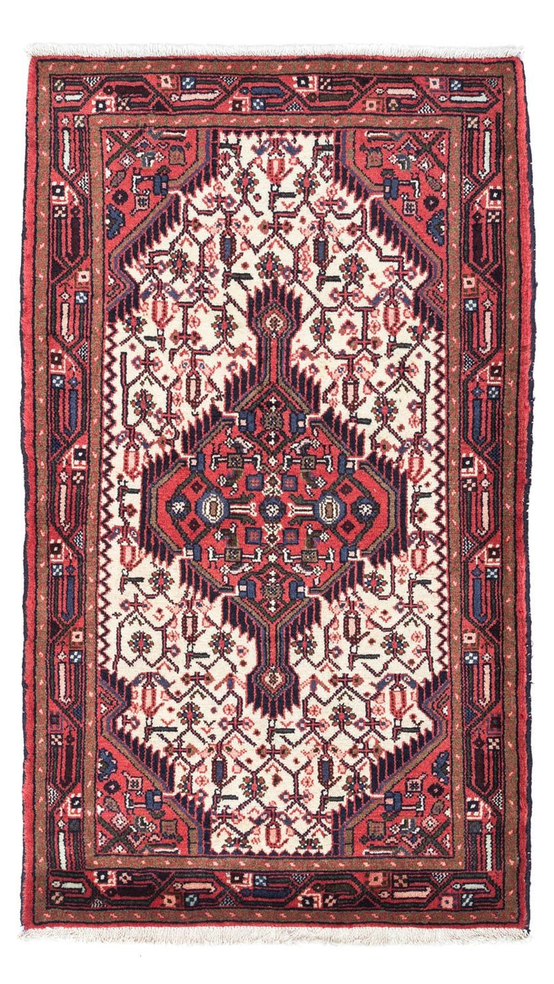 Hosseinabad Teppich 80x125cm - Perserteppich - beige
