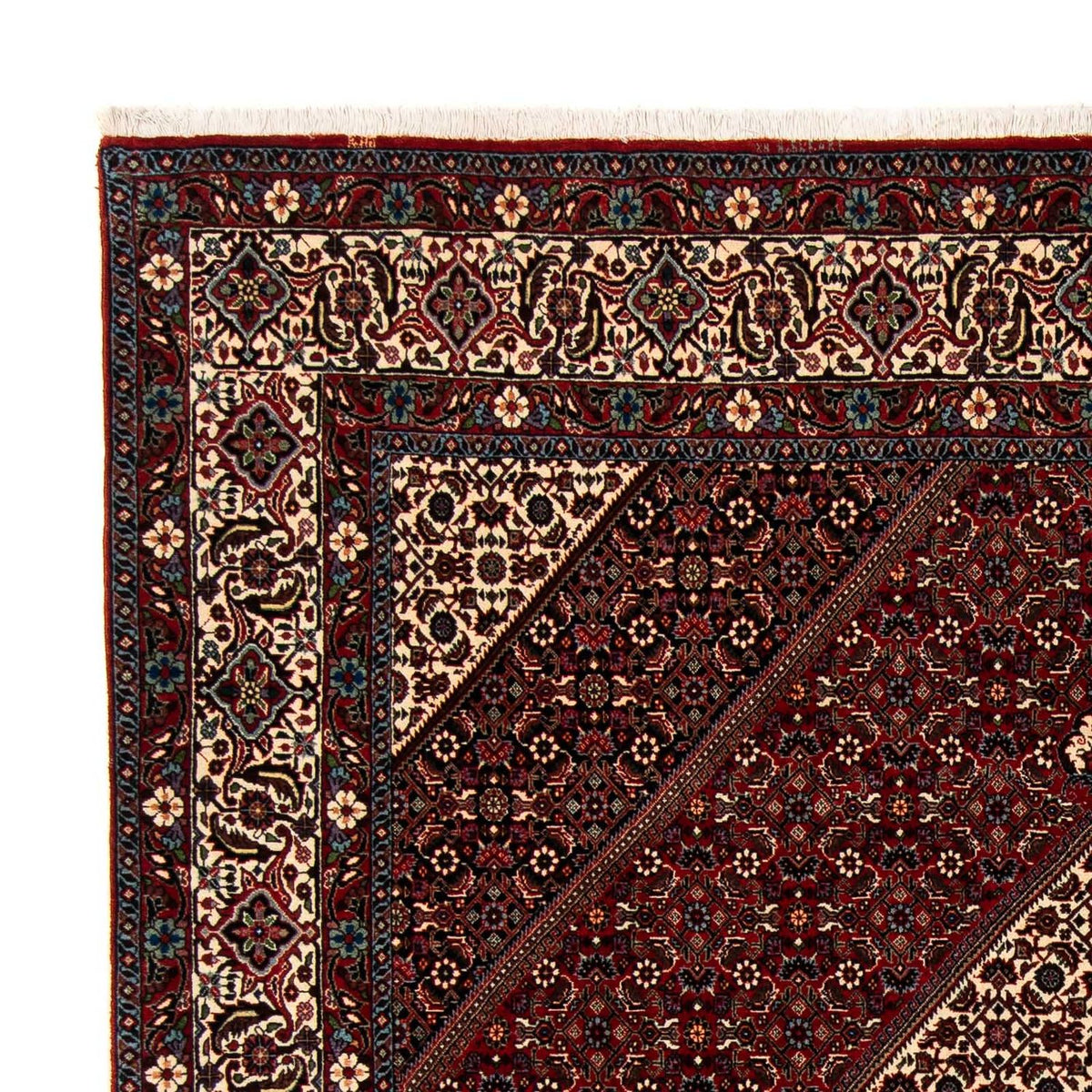 Bidjar Teppich 203x251cm - Perserteppich - dunkelrot