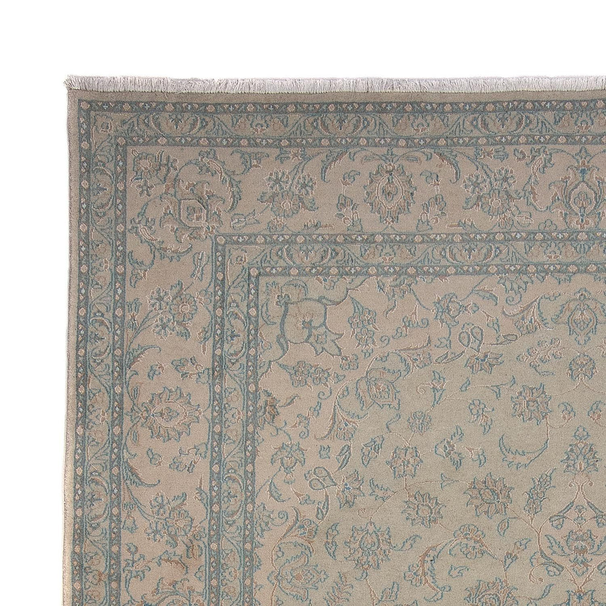 Nain Teppich 250x358cm - Perserteppich - hellbraun