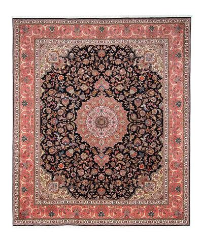 Täbriz - 50 Raj Teppich 255x300cm - Perserteppich - dunkelblau