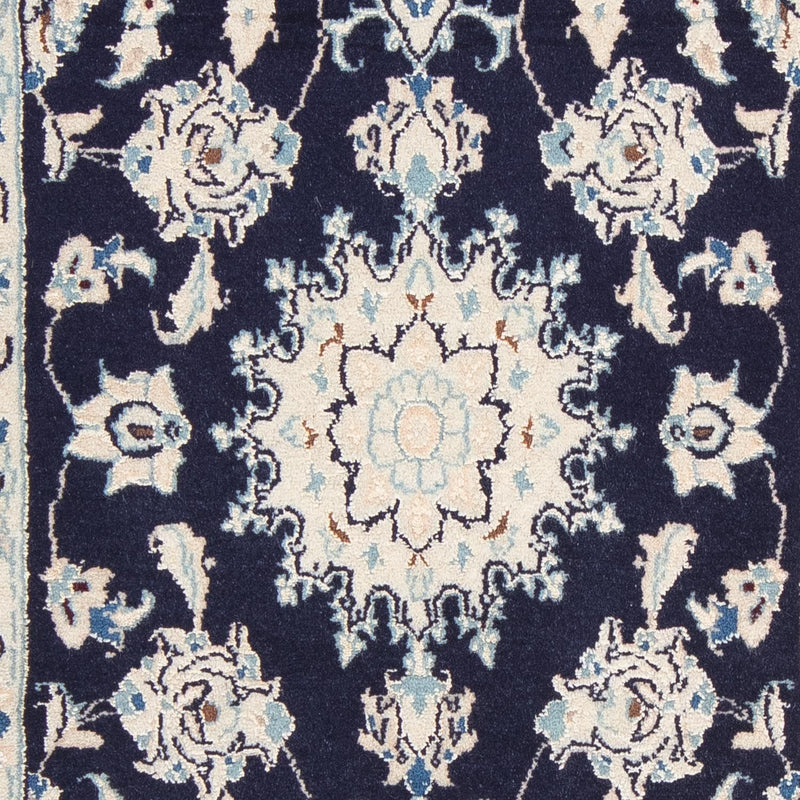 Nain - 9La Teppich 54x94cm - Perserteppich - dunkelblau