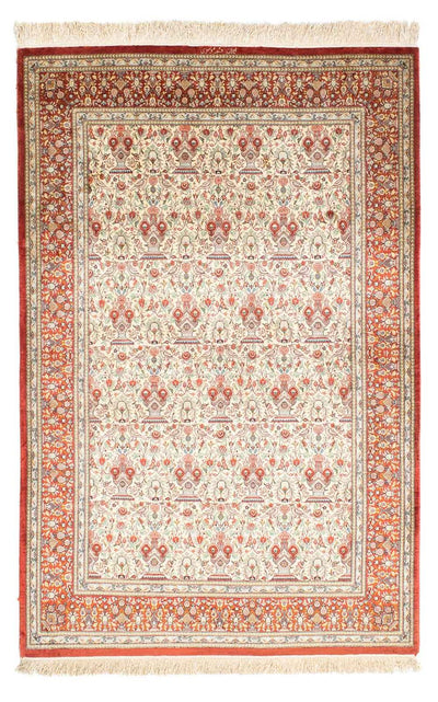 Ghom Teppich 107x158cm - Perserteppich - beige