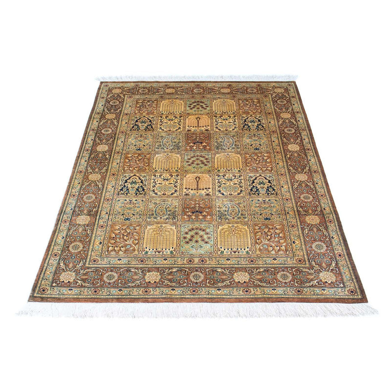 Ghom Teppich 96x149cm - Perserteppich - mehrfarbig
