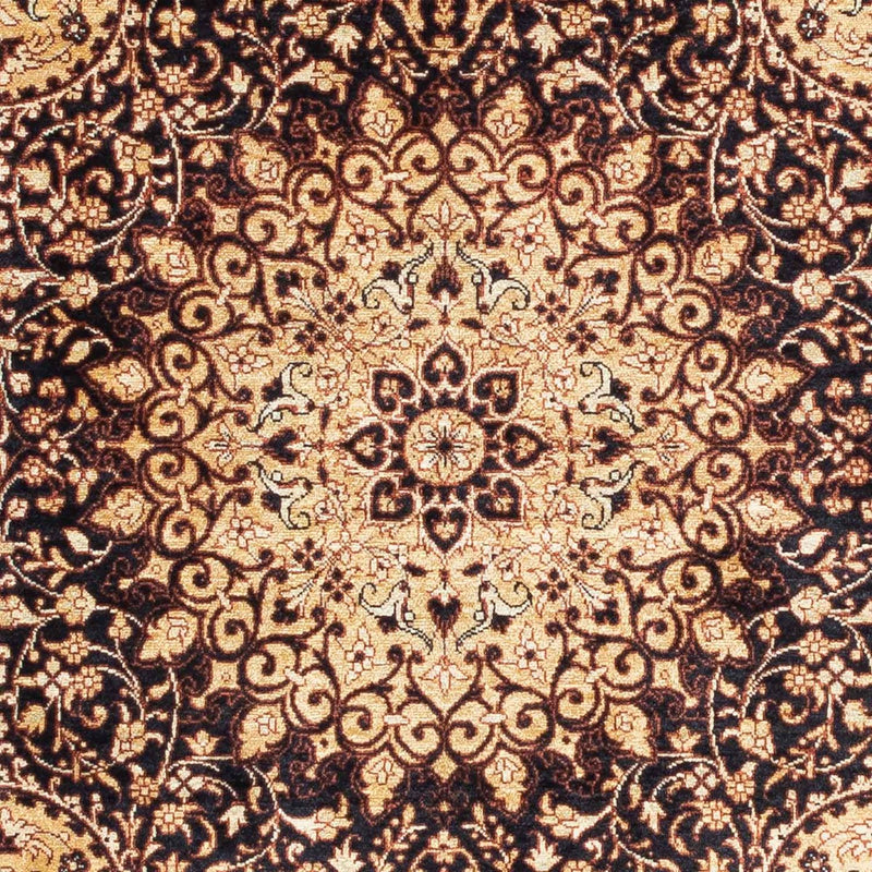 Ghom Teppich 78x118cm - Perserteppich - hellbraun