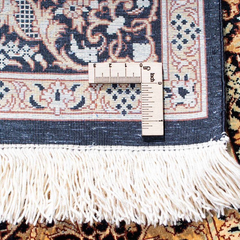 Ghom Teppich 78x118cm - Perserteppich - hellbraun