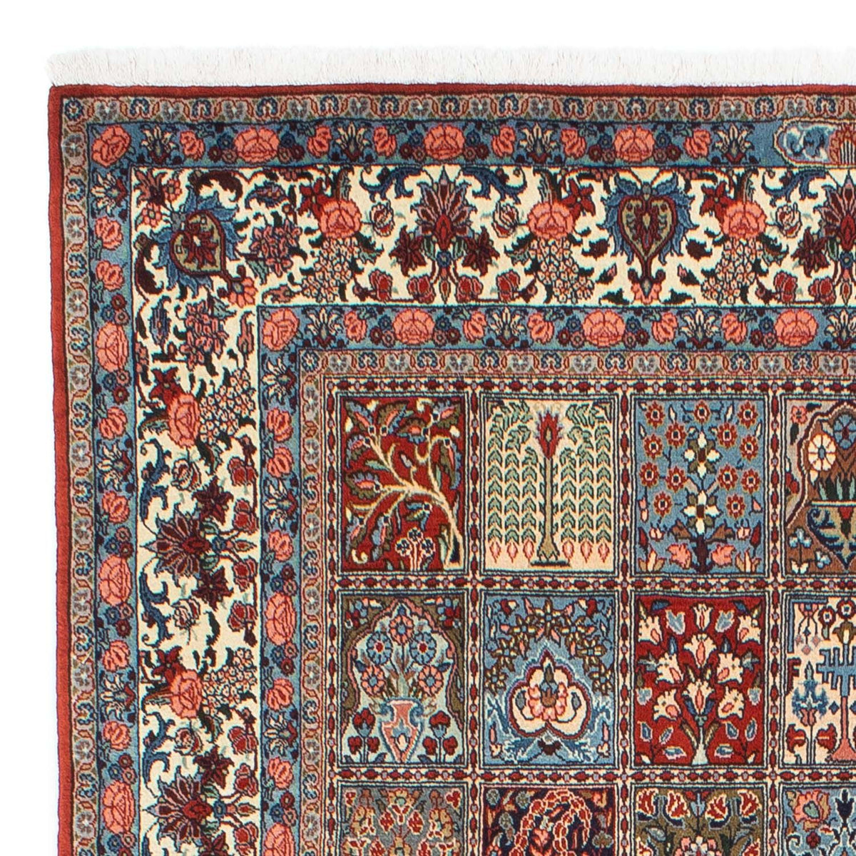 Bachtiar Teppich 195x305cm - Perserteppich - rot