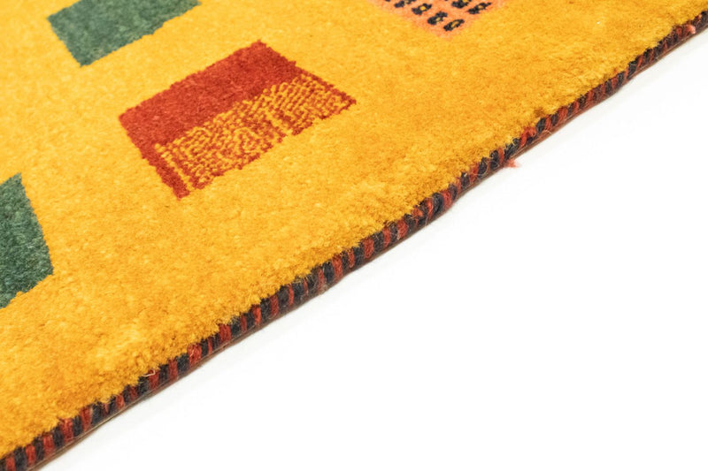 Loribaft Teppich Perser 130x181cm - Orientteppich - gold