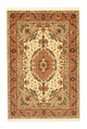Täbriz - 50 Raj Teppich 100x152cm - Perserteppich - beige
