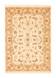 Täbriz - 50 Raj Teppich 100x148cm - Perserteppich - beige