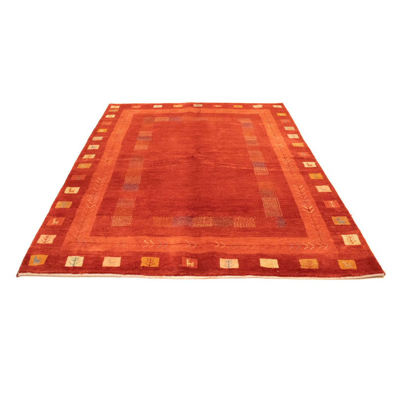 Gabbeh Teppich - Perser 172 x 228 cm - rost