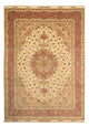 Täbriz - 50 Raj Teppich 300x404cm - Perserteppich - braun