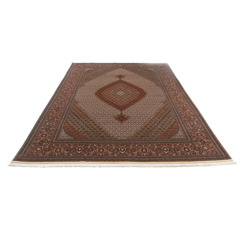 Täbriz - 50 Raj Teppich 250x349cm - Perserteppich - braun