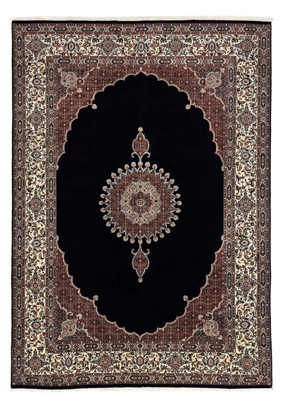 Moud Teppich 239x344cm - Perserteppich - schwarz