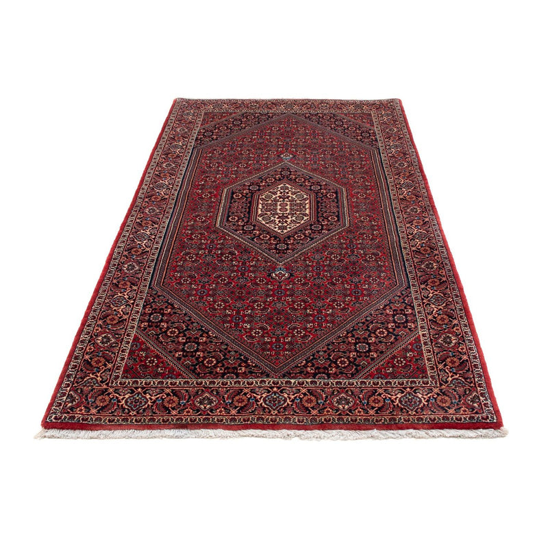 Bidjar Teppich 126x206cm - Perserteppich - dunkelrot