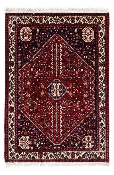 Abadeh Teppich 103x150cm - Perserteppich - dunkelrot