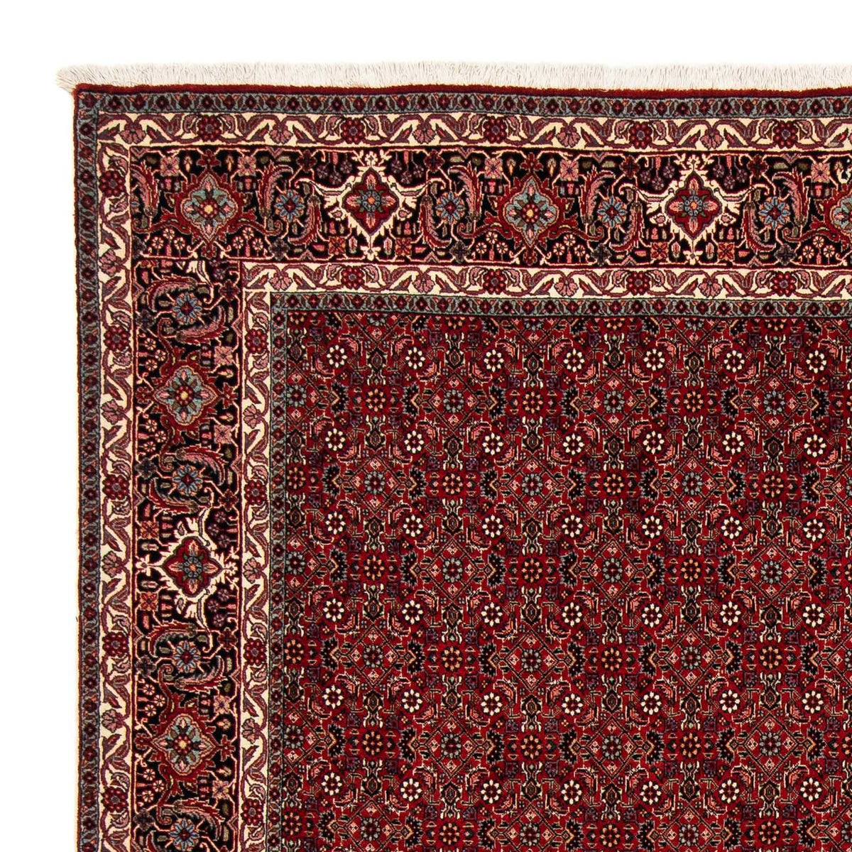 Bidjar Teppich 206x212cm - Perserteppich - dunkelrot