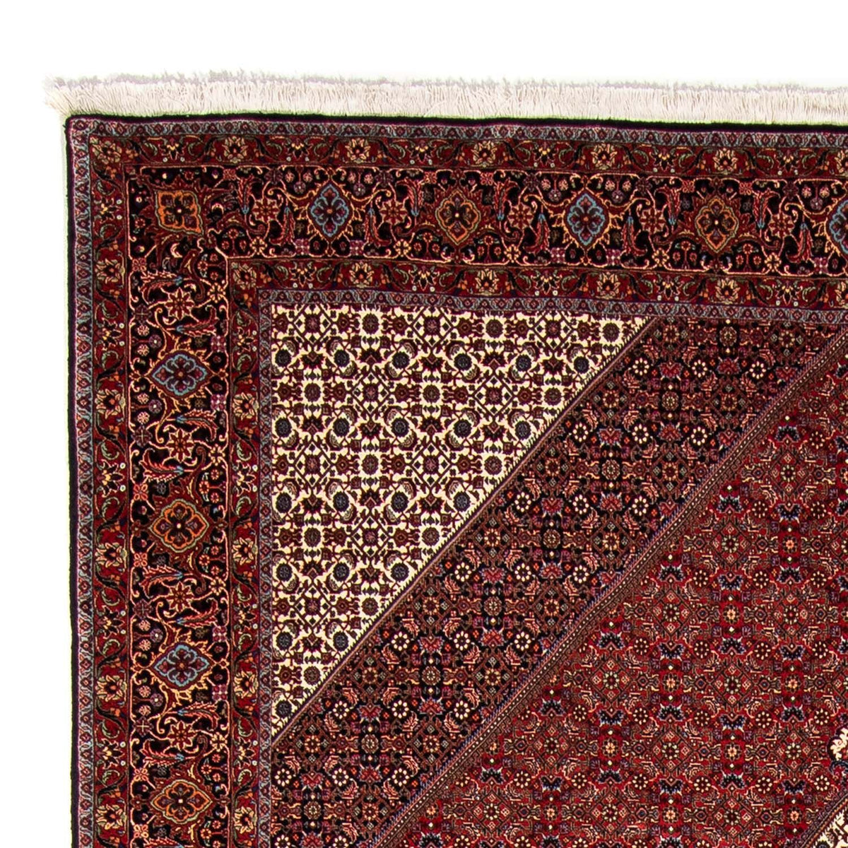 Bidjar Teppich 252x348cm - Perserteppich - dunkelrot
