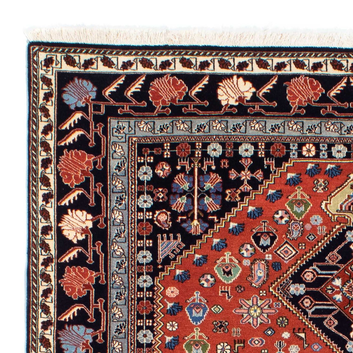 Kaschkuli Teppich 156x194cm - Perserteppich - braun