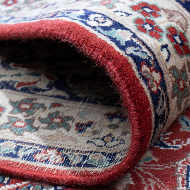Ziegler Modern Teppich 241x306cm - Orientteppich - dunkelrot
