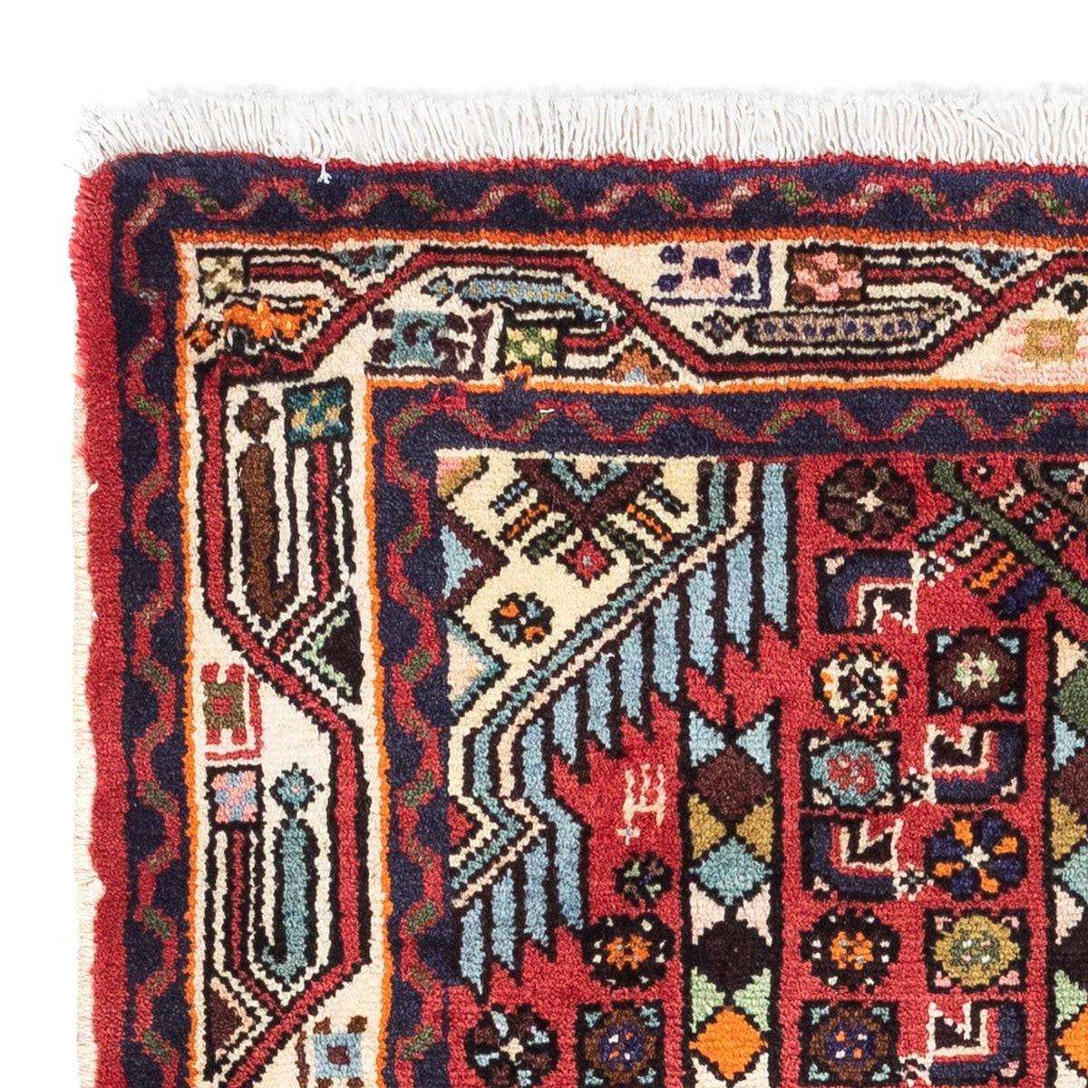 Perserteppich - Nomadic 76 x 120 cm - rot