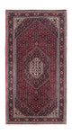 Bidjar Teppich 100x201cm - Perserteppich - dunkelrot