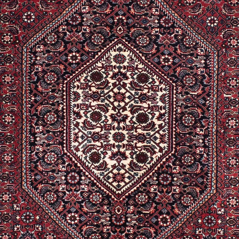 Bidjar Teppich 100x201cm - Perserteppich - dunkelrot