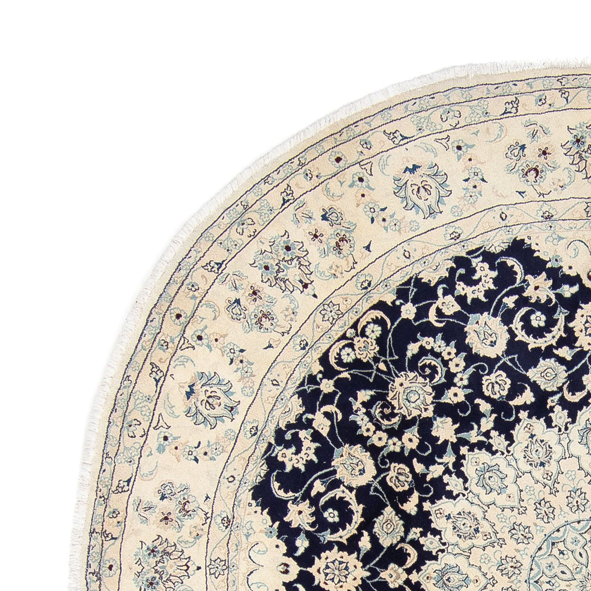 Nain Teppich 248x352cm - Perserteppich - dunkelblau