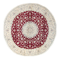 Nain Teppich 302x302cm - Perserteppich - dunkelrot – product image