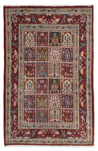 Moud Teppich 98x148cm - Perserteppich - dunkelrot – product image