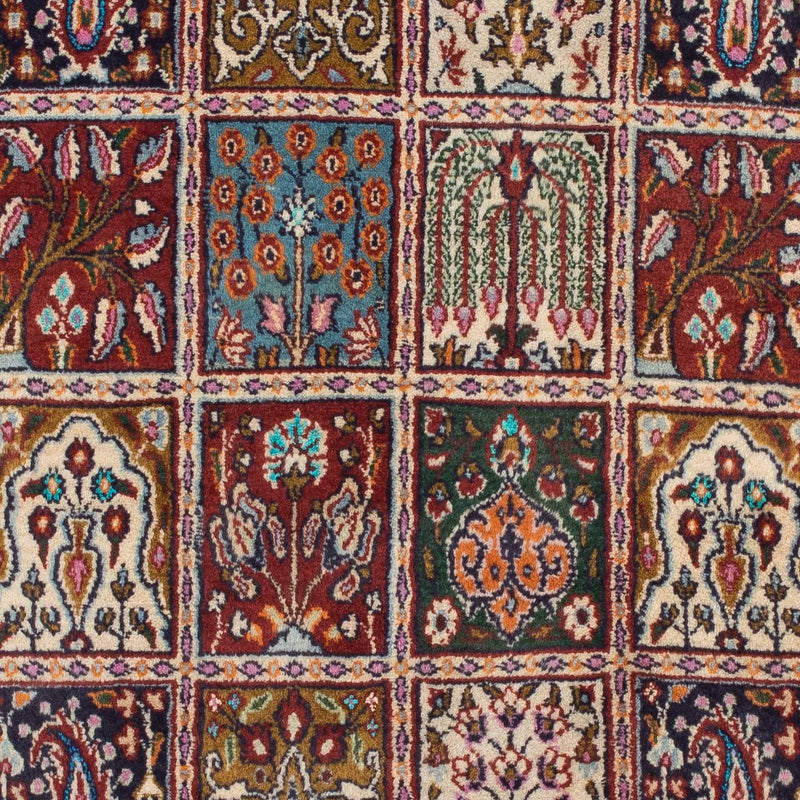 Moud Teppich 98x148cm - Perserteppich - dunkelrot