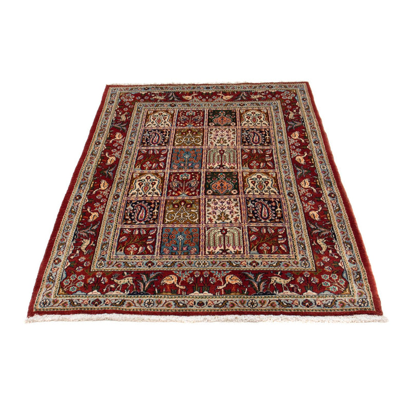 Moud Teppich 98x148cm - Perserteppich - dunkelrot