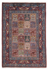 Moud Teppich 100x144cm - Perserteppich - dunkelrot – product image