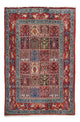 Moud Teppich 97x142cm - Perserteppich - dunkelrot