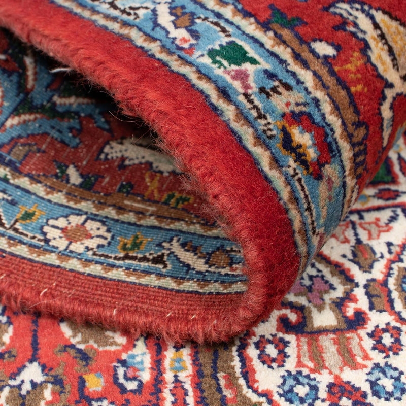 Moud Teppich 97x142cm - Perserteppich - dunkelrot