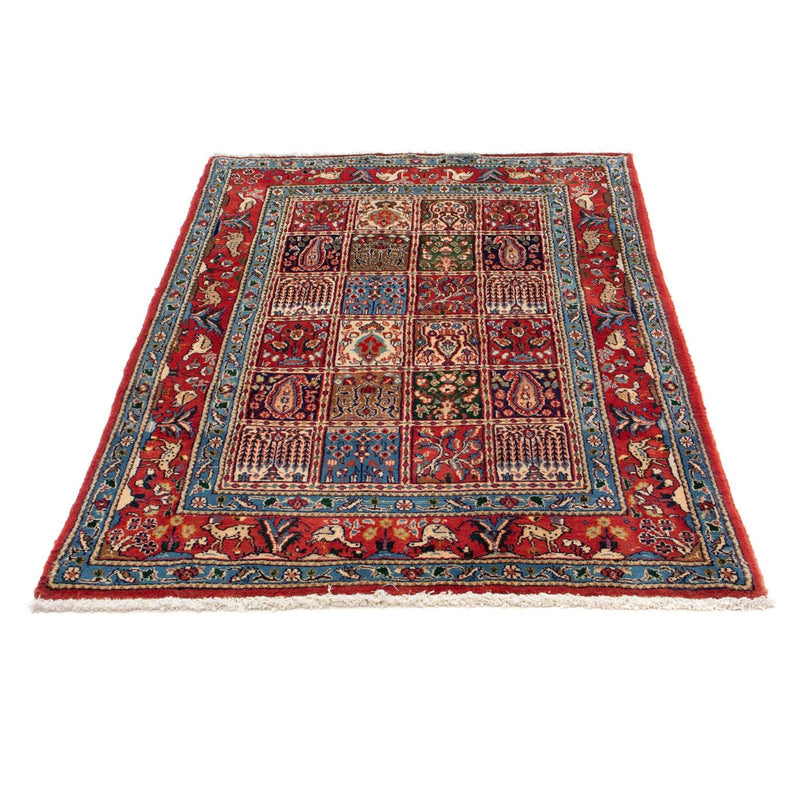 Moud Teppich 97x142cm - Perserteppich - dunkelrot