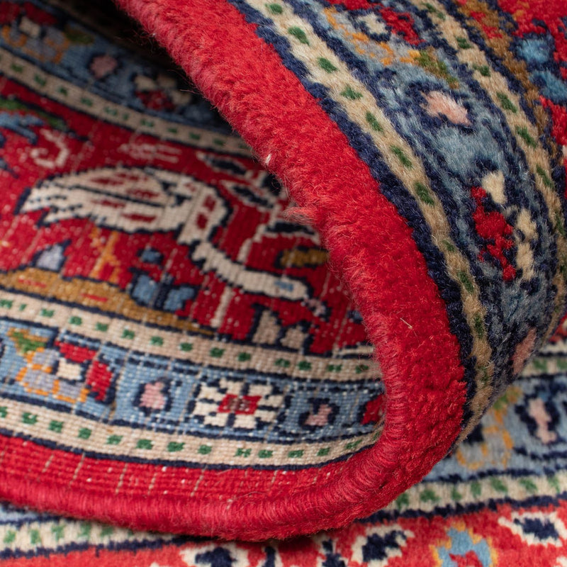 Moud Teppich 96x145cm - Perserteppich - dunkelrot