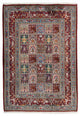 Moud Teppich 100x142cm - Perserteppich - mehrfarbig