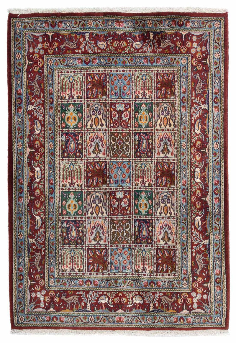 Moud Teppich 100x142cm - Perserteppich - mehrfarbig