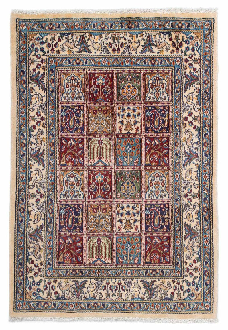 Moud Teppich 99x146cm - Perserteppich - mehrfarbig