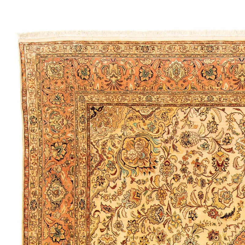 Täbriz - 70 Raj Teppich 201x320cm - Perserteppich - braun