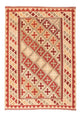 Kelim Fars Teppich 148x169cm - rot