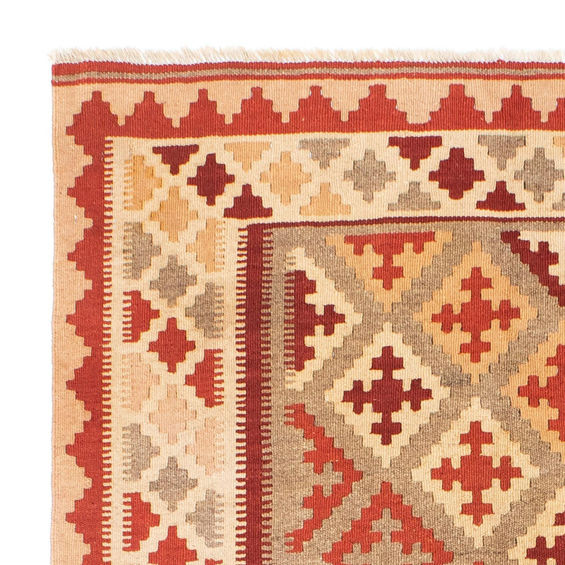 Kelim Fars Teppich 148x169cm - rot