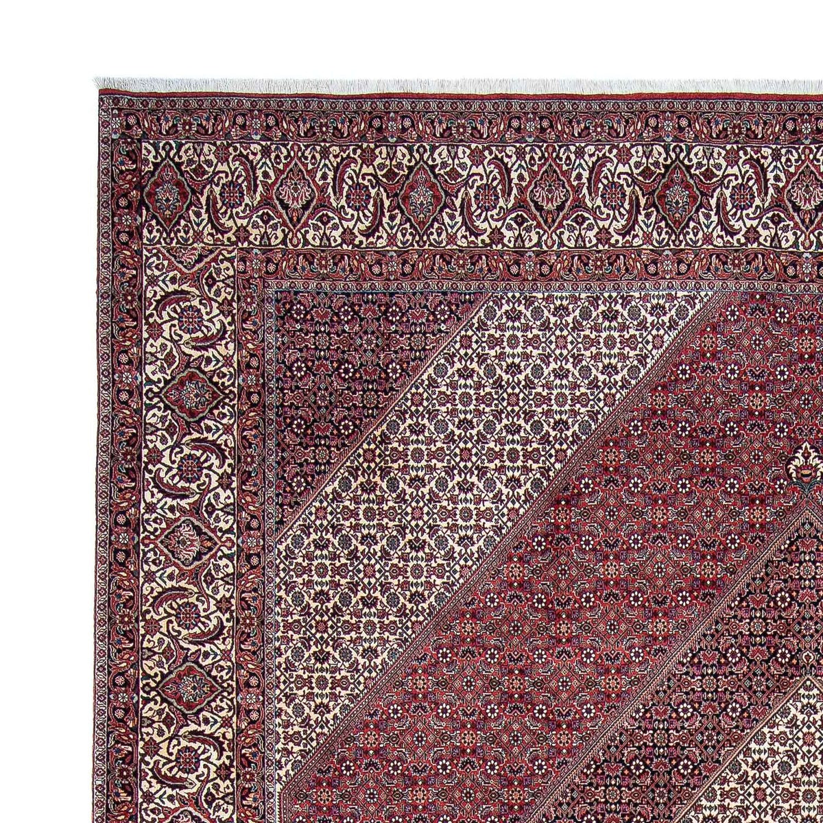 Bidjar Teppich 300x340cm - Perserteppich - dunkelrot