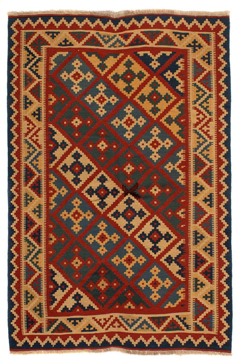 Kelim Fars Teppich 155x196cm