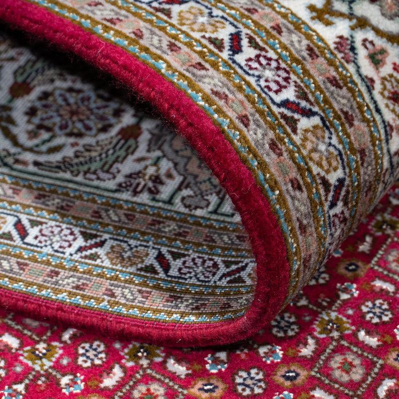 Täbriz Teppich 152x208cm - Perserteppich - dunkelrot