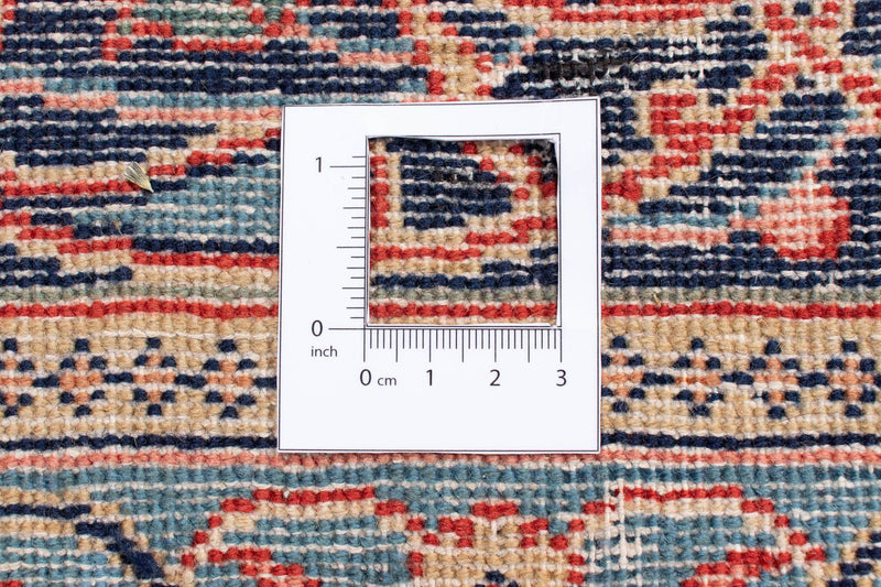 Patchwork Teppich 270x355cm - Orientteppich - hellrot
