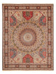 Täbriz - 50 Raj Teppich 303x405cm - Perserteppich - mehrfarbig