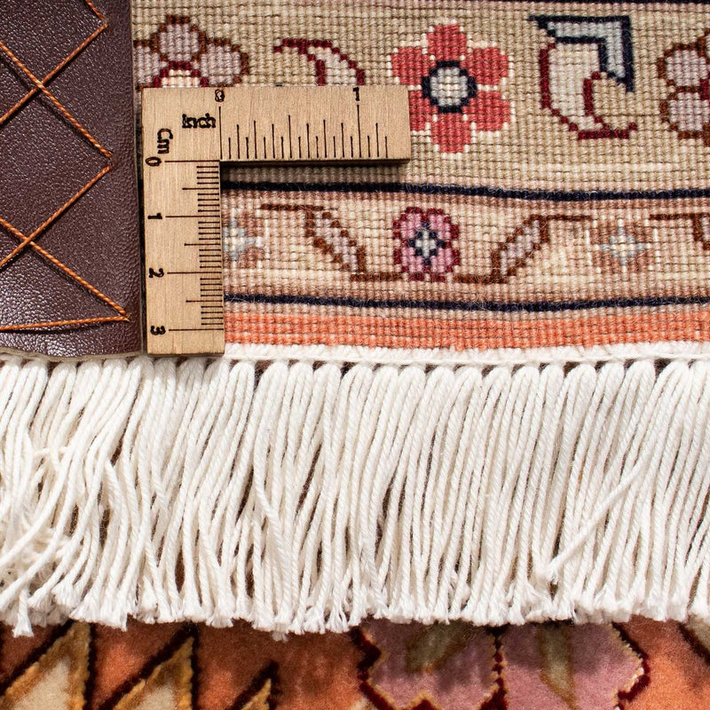 Täbriz - 50 Raj Teppich 206x300cm - Perserteppich - beige